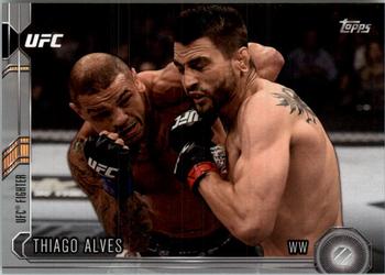 2015 Topps UFC Chronicles - Silver #25 Thiago Alves Front
