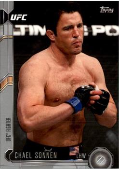 2015 Topps UFC Chronicles - Silver #26 Chael Sonnen Front