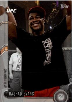 2015 Topps UFC Chronicles - Silver #29 Rashad Evans Front
