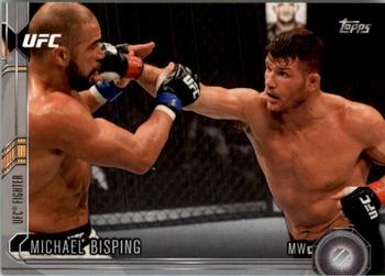 2015 Topps UFC Chronicles - Silver #32 Michael Bisping Front