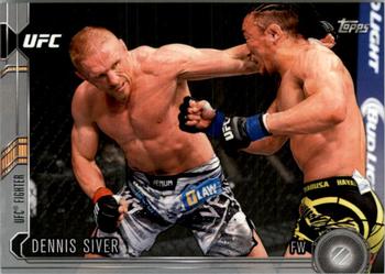 2015 Topps UFC Chronicles - Silver #47 Dennis Siver Front
