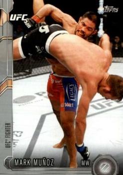 2015 Topps UFC Chronicles - Silver #79 Mark Muñoz Front