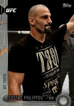2015 Topps UFC Chronicles - Silver #124 Costas Philippou Front