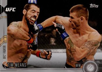 2015 Topps UFC Chronicles - Silver #155 Tim Means Front