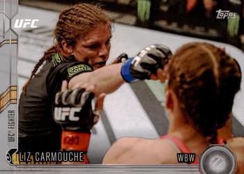 2015 Topps UFC Chronicles - Silver #180 Liz Carmouche Front