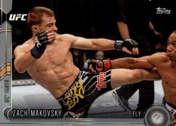 2015 Topps UFC Chronicles - Silver #223 Zach Makovsky Front
