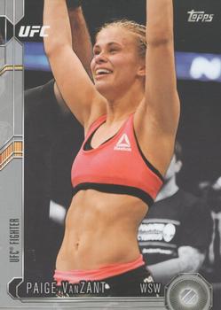 2015 Topps UFC Chronicles - Silver #257 Paige VanZant Front