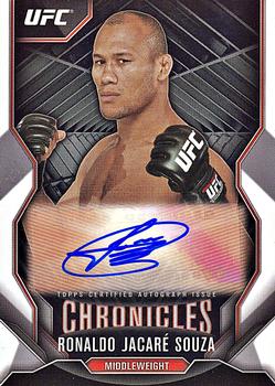 2015 Topps UFC Chronicles - Autographs #CA-JS Ronaldo Jacaré Souza Front