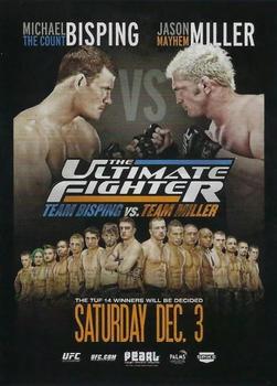 2015 Topps UFC Chronicles - Fight Poster Preview #FPR-TUF14 The Ultimate Fighter 14 Finale Front