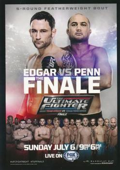 2015 Topps UFC Chronicles - Fight Poster Preview #FPR-TUF19 The Ultimate Fighter 19 Finale Front