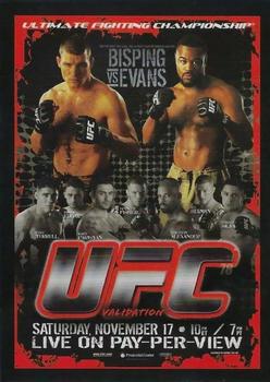 2015 Topps UFC Chronicles - Fight Poster Preview #FPR-UFC78 UFC 78 Front