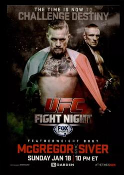 2015 Topps UFC Chronicles - Fight Poster Preview #FPR-UFN59 UFC Fight Night 59 Front