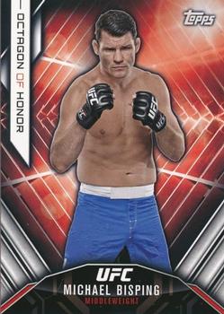 2015 Topps UFC Chronicles - Octagon of Honor #HONOR-7 Michael Bisping Front