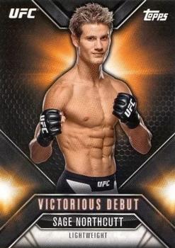 2015 Topps UFC Chronicles - Victorious Debut #VD-6 Sage Northcutt Front