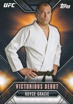 2015 Topps UFC Chronicles - Victorious Debut #VD-8 Royce Gracie Front