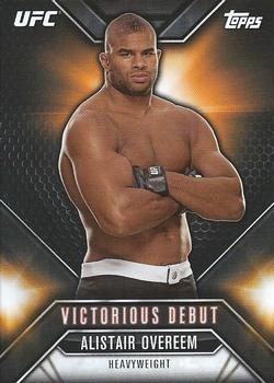 2015 Topps UFC Chronicles - Victorious Debut #VD-11 Alistair Overeem Front