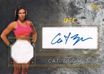 2016 Topps UFC Top of the Class - Autograph Relic #TCAR-CZ Cat Zingano Front