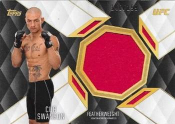 2016 Topps UFC Top of the Class - Relics #TCR-CS Cub Swanson Front
