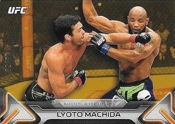 2016 Topps UFC Knockout - Gold #49 Lyoto Machida Front