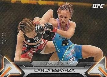 2016 Topps UFC Knockout - Gold #61 Carla Esparza Front