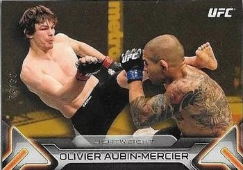 2016 Topps UFC Knockout - Gold #72 Olivier Aubin-Mercier Front