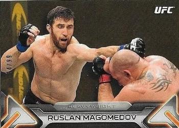 2016 Topps UFC Knockout - Gold #87 Ruslan Magomedov Front