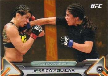2016 Topps UFC Knockout - Gold #99 Jessica Aguilar Front