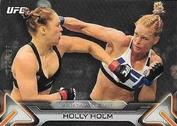 2016 Topps UFC Knockout - Silver #1 Holly Holm Front