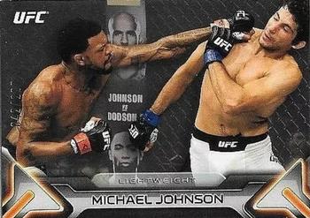 2016 Topps UFC Knockout - Silver #17 Michael Johnson Front