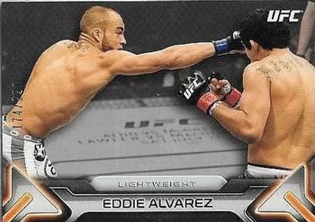 2016 Topps UFC Knockout - Silver #20 Eddie Alvarez Front