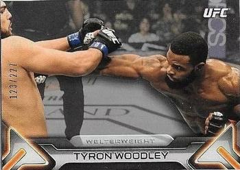 2016 Topps UFC Knockout - Silver #24 Tyron Woodley Front