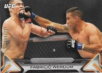 2016 Topps UFC Knockout - Silver #27 Fabricio Werdum Front