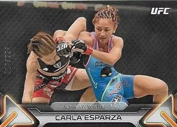 2016 Topps UFC Knockout - Silver #61 Carla Esparza Front