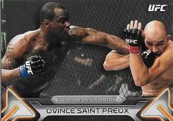 2016 Topps UFC Knockout - Silver #70 Ovince Saint Preux Front