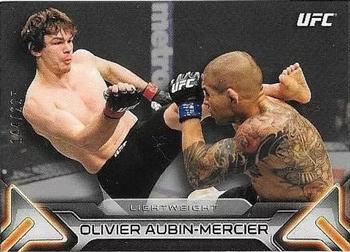 2016 Topps UFC Knockout - Silver #72 Olivier Aubin-Mercier Front