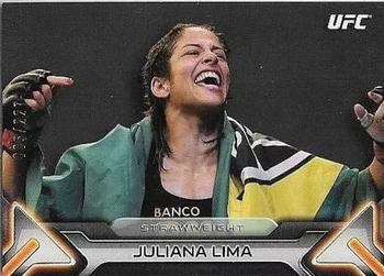 2016 Topps UFC Knockout - Silver #77 Juliana Lima Front