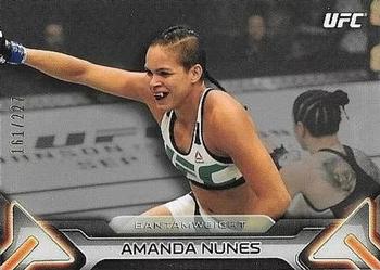 2016 Topps UFC Knockout - Silver #91 Amanda Nunes Front