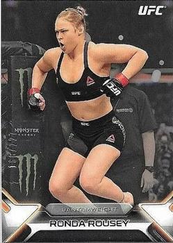 2016 Topps UFC Knockout - Silver #92 Ronda Rousey Front