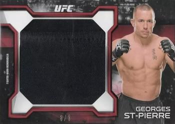 2016 Topps UFC Knockout - Relics Ruby #KR-GS Georges St-Pierre Front