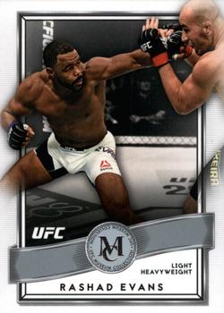 2016 Topps UFC Museum Collection #21 Rashad Evans Front