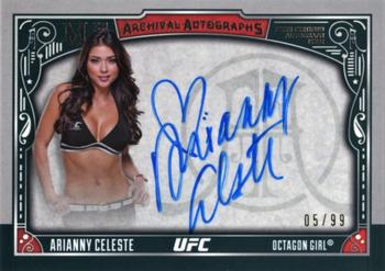 2016 Topps UFC Museum Collection - Archival Autographs #AA-AC Arianny Celeste Front