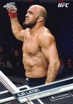 2017 Topps Chrome UFC #72 Ilir Latifi Front
