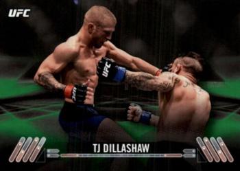 2017 Topps UFC Knockout - Green #14 TJ Dillashaw Front