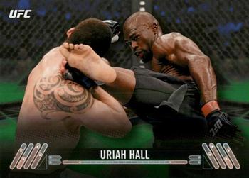 2017 Topps UFC Knockout - Green #66 Uriah Hall Front
