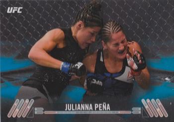 2017 Topps UFC Knockout - Blue #64 Julianna Peña Front