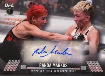 2017 Topps UFC Knockout - Knockout Autographs #KA-RM Randa Markos Front