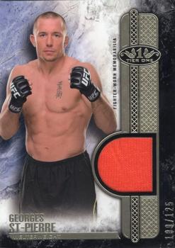2017 Topps UFC Knockout - Tier One Relics #T1R-GS Georges St-Pierre Front