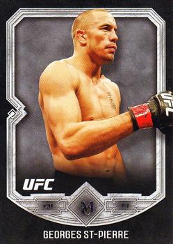 2017 Topps Museum Collection UFC #17 Georges St-Pierre Front