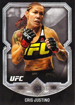 2017 Topps Museum Collection UFC #41 Cris Justino Front