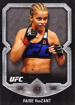 2017 Topps Museum Collection UFC #50 Paige VanZant Front